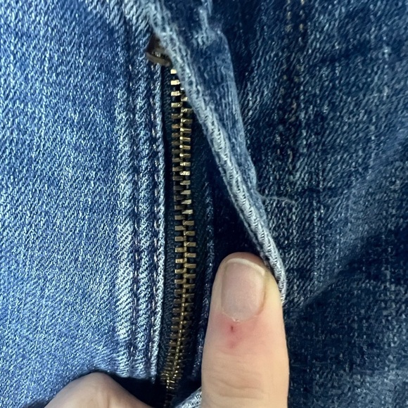 Levi's 505 Women's Straight Leg Legacy Embroidered Pocket Cotton Stretch 34x32 - Picture 5 of 11